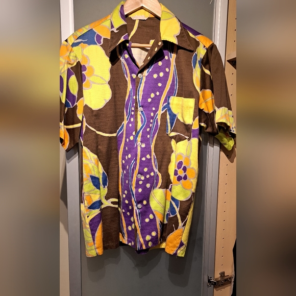 Vintage Hawaiian shirt (1960s?) - Picture 1 of 5